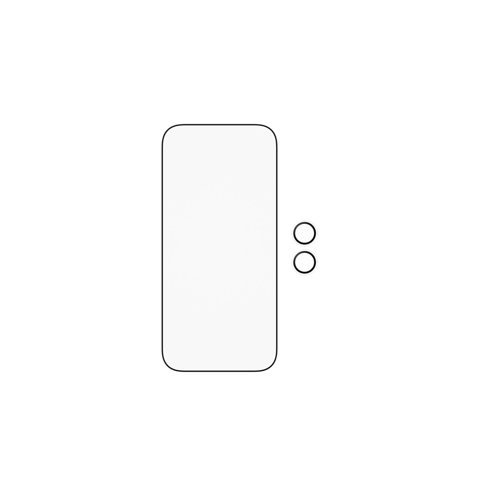 Produktbild för PanzerGlass - 2-i-1 Essentials Bundle - skyddsset för skärm / linse för mobiltelefon