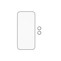 Produktbild för PanzerGlass - 2-i-1 Essentials Bundle - skyddsset för skärm / linse för mobiltelefon