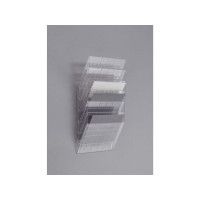 Produktbild för DURABLE FLEXIBOXX bokhållare - för A4 - transparent