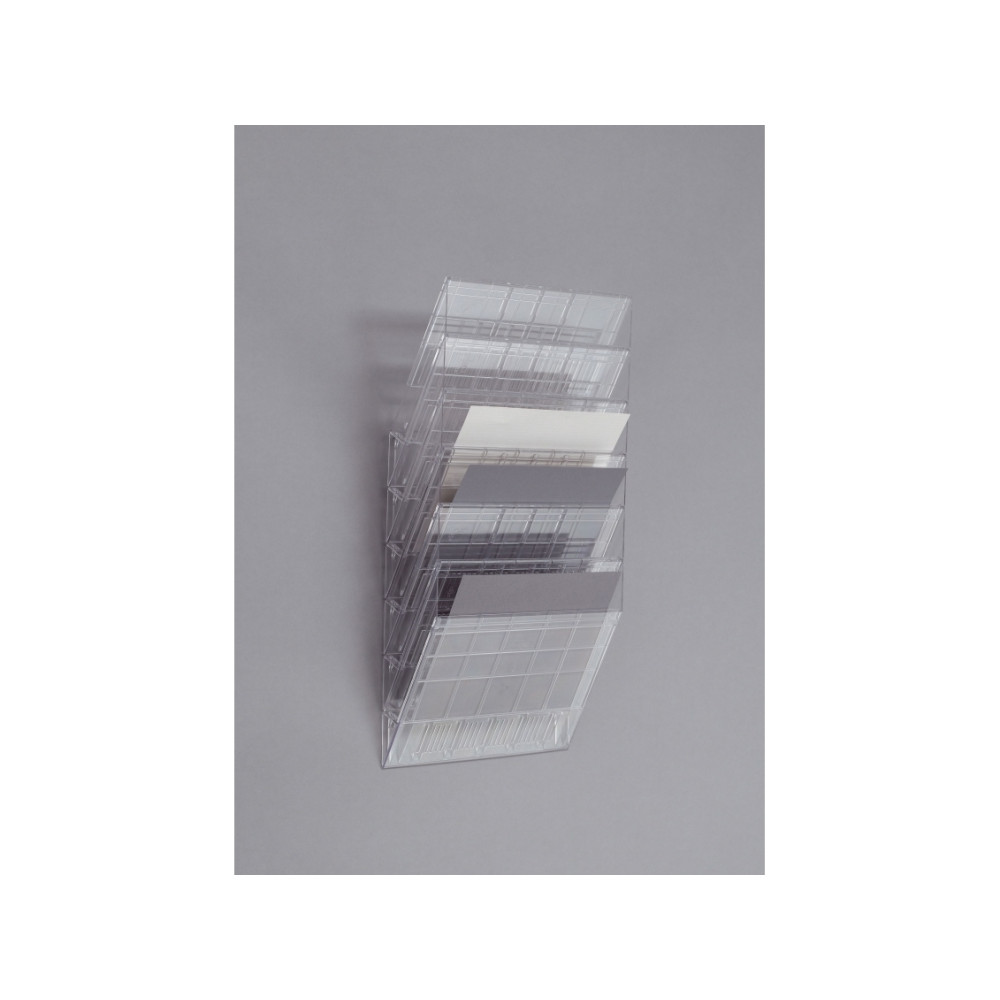 Produktbild för DURABLE FLEXIBOXX bokhållare - för A4 - transparent