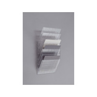 Produktbild för DURABLE FLEXIBOXX bokhållare - för A4 - transparent