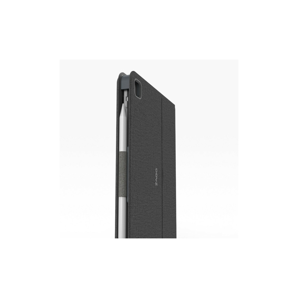 Produktbild för ZAGG Messenger Folio 2 - tangentbord och foliefodral (fodral) - portabel - QWERTY - Nordisk - träkol Inmatningsenhet