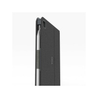 Produktbild för ZAGG Messenger Folio 2 - tangentbord och foliefodral (fodral) - portabel - QWERTY - Nordisk - träkol Inmatningsenhet