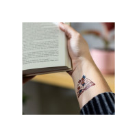 Produktbild för Cricut Printable - temporary tattoo sheet - A4 (210 x 297 mm) - transparent (paket om 3)