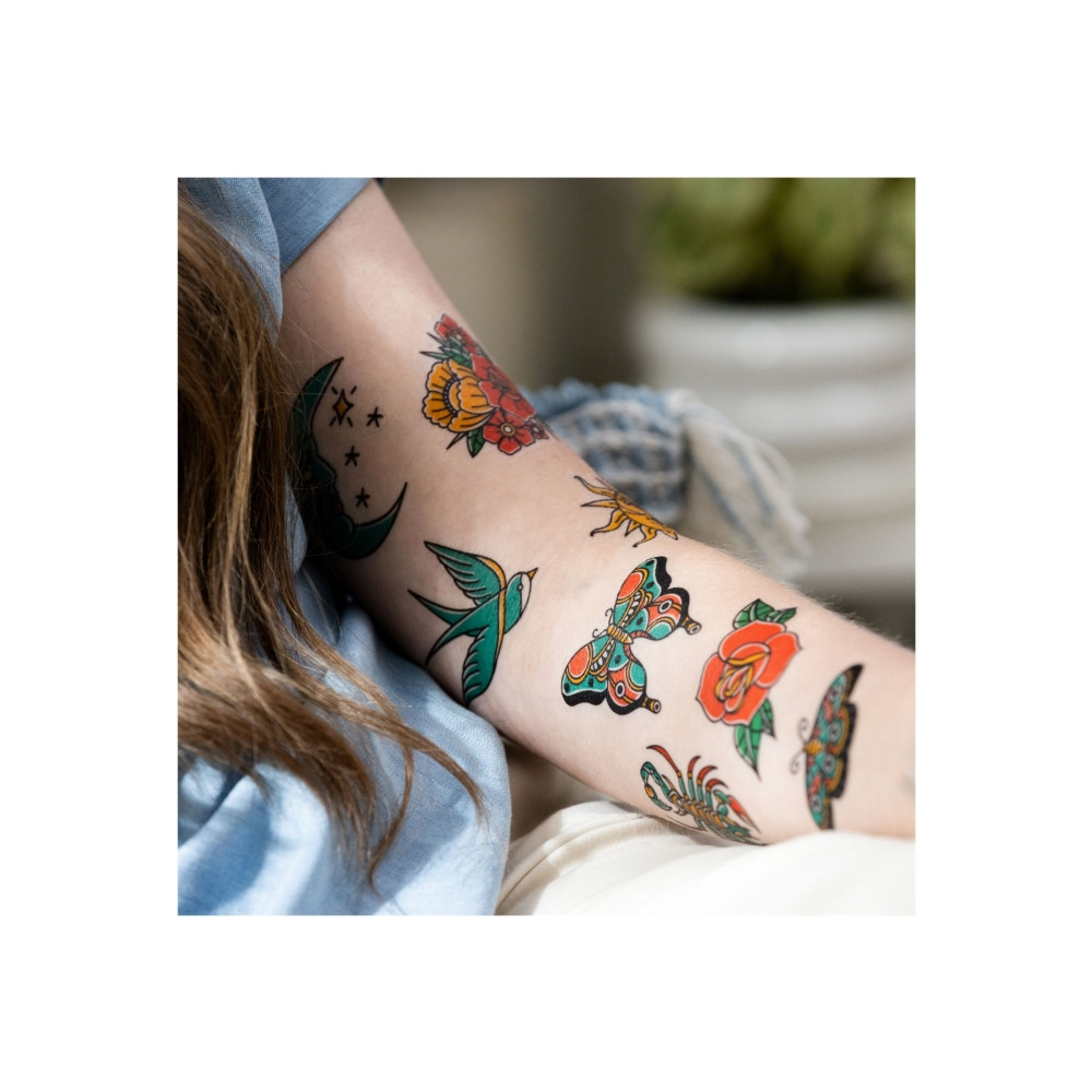 Produktbild för Cricut Printable - temporary tattoo sheet - A4 (210 x 297 mm) - transparent (paket om 3)