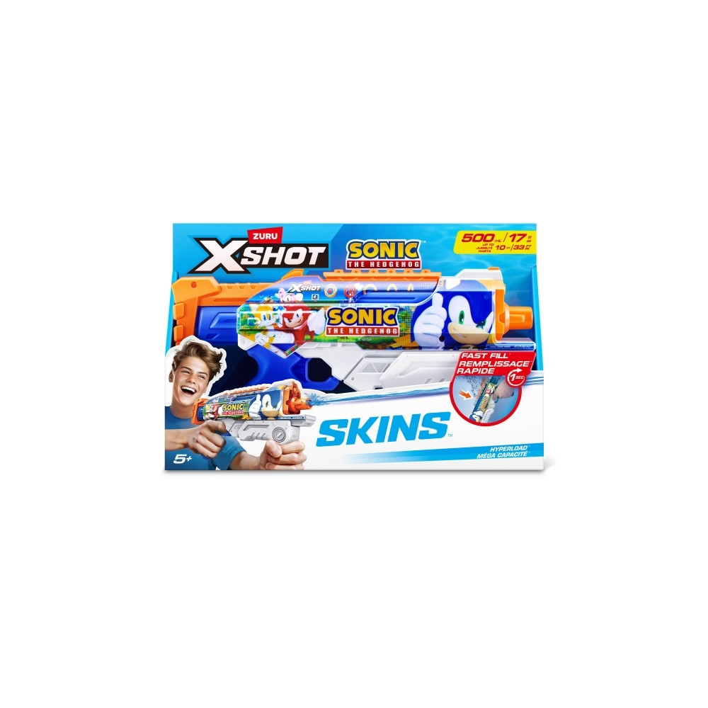 Produktbild för XSHOT Water Fast-Fill Skins Sonic The Hedgehog Hyperload Wat...