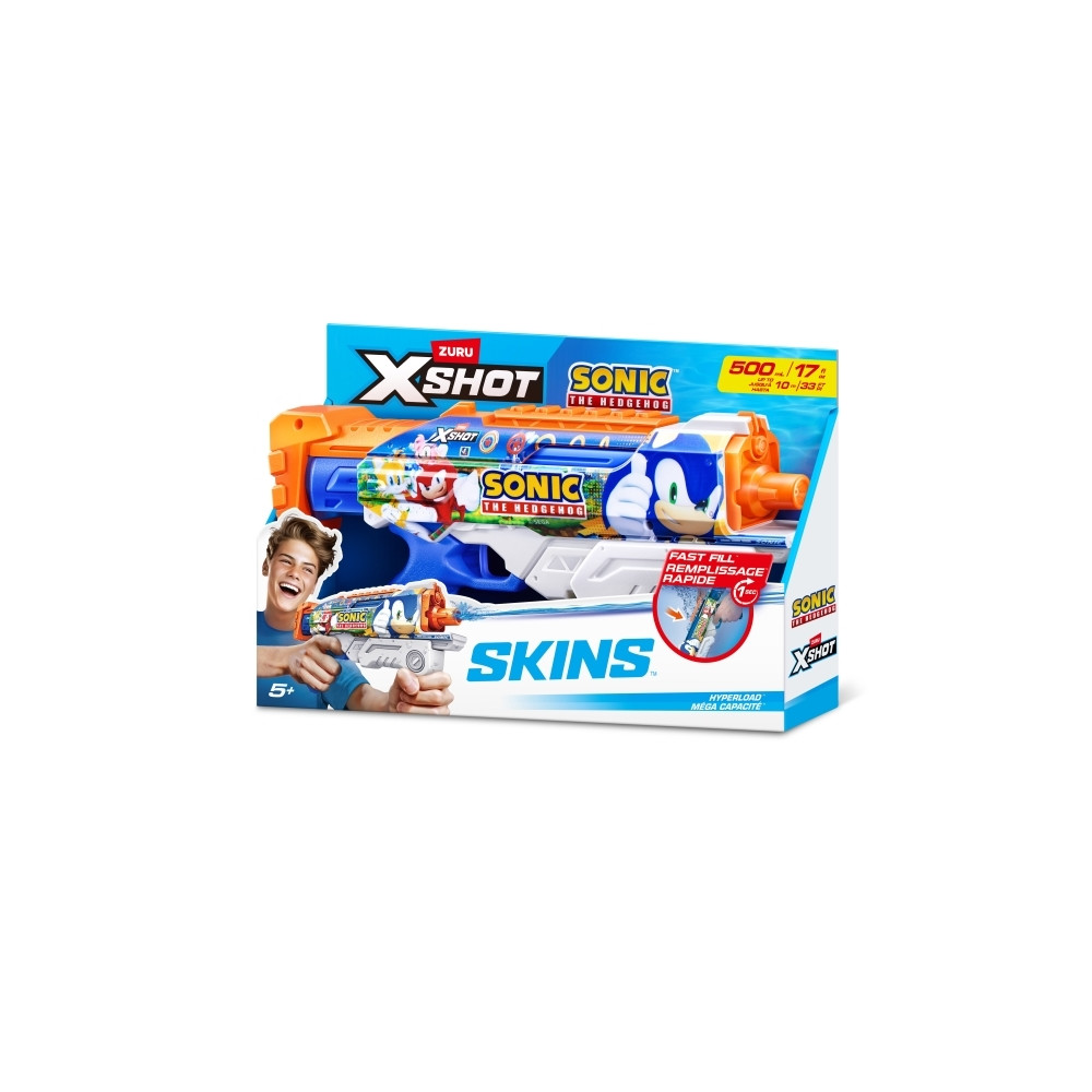 Produktbild för XSHOT Water Fast-Fill Skins Sonic The Hedgehog Hyperload Wat...