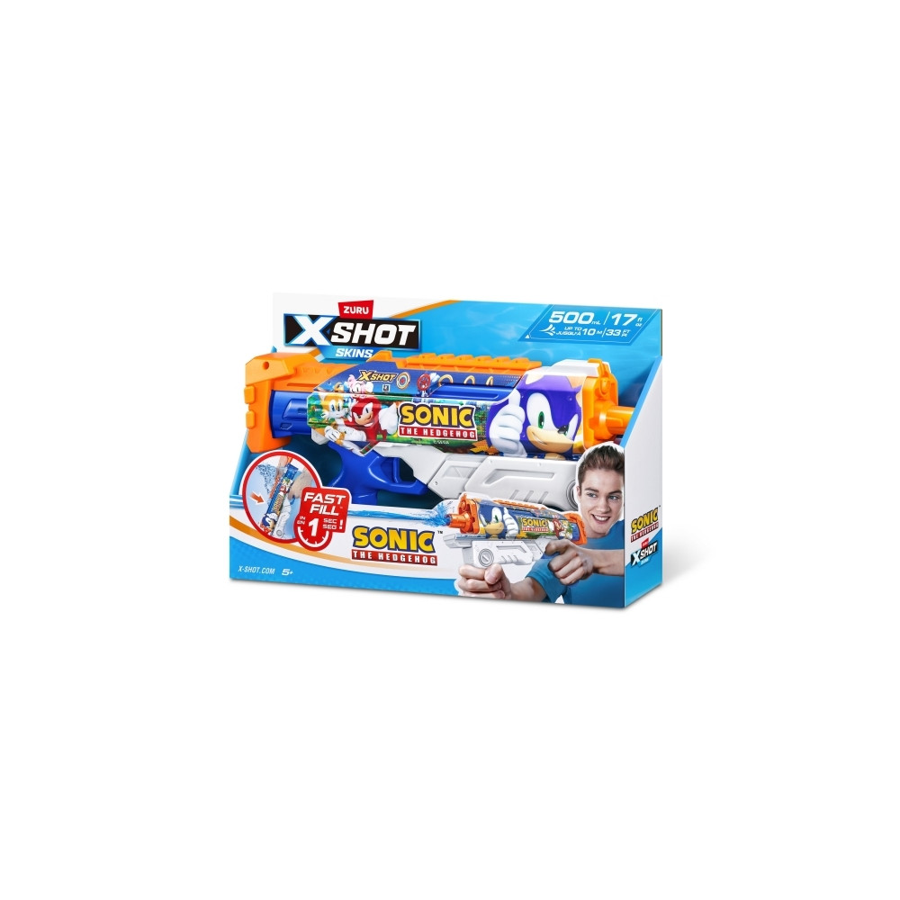 Produktbild för XSHOT Water Fast-Fill Skins Sonic The Hedgehog Hyperload Wat...