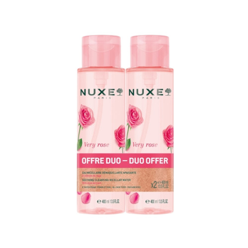 Nuxe Nuxe Duo-set Very Rose, Cleansing & Soothing Micellar Water...