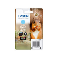 Produktbild för Epson 378 - ljus cyan - original - bläckpatron