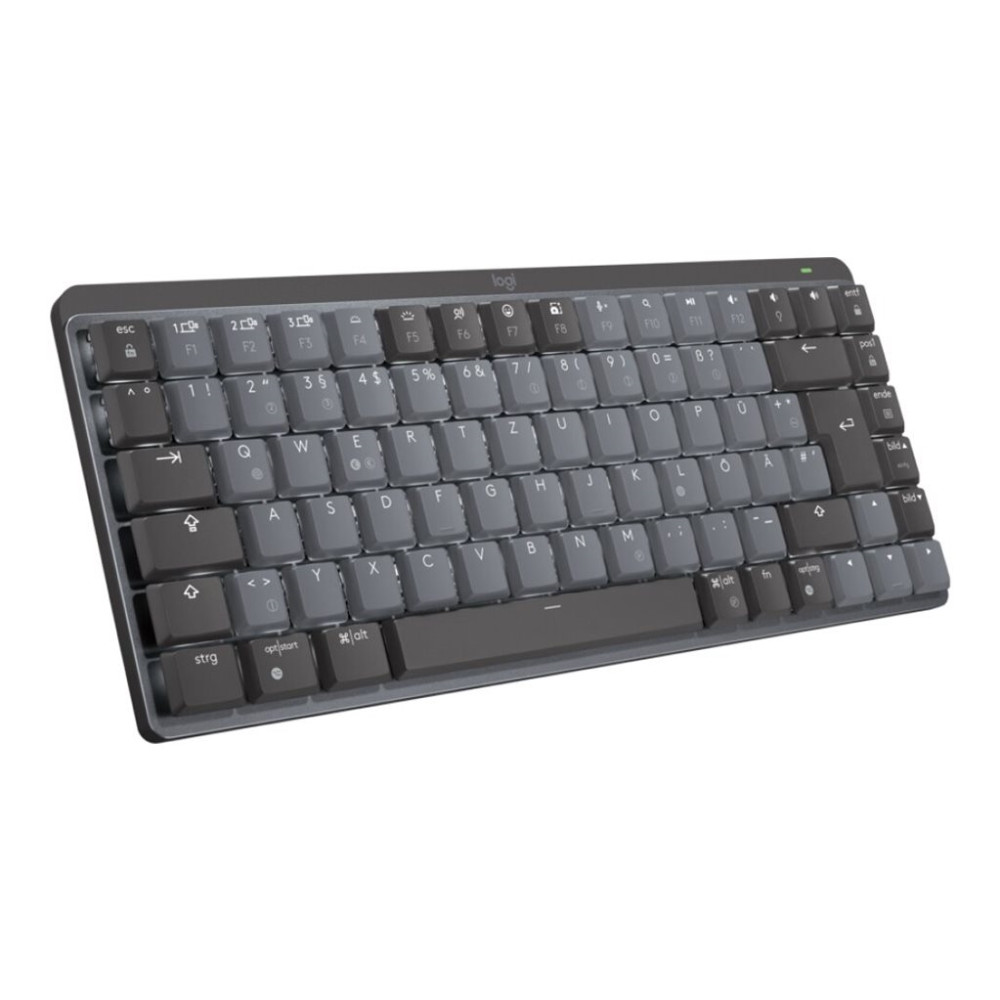 Produktbild för Logitech Master Series MX Mechanical Mini - tangentbord - QWERTY - USA, internationellt - grafit Inmatningsenhet