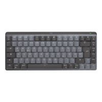 Produktbild för Logitech Master Series MX Mechanical Mini - tangentbord - QWERTY - USA, internationellt - grafit Inmatningsenhet