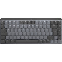 Produktbild för Logitech Master Series MX Mechanical Mini - tangentbord - QWERTY - USA, internationellt - grafit Inmatningsenhet