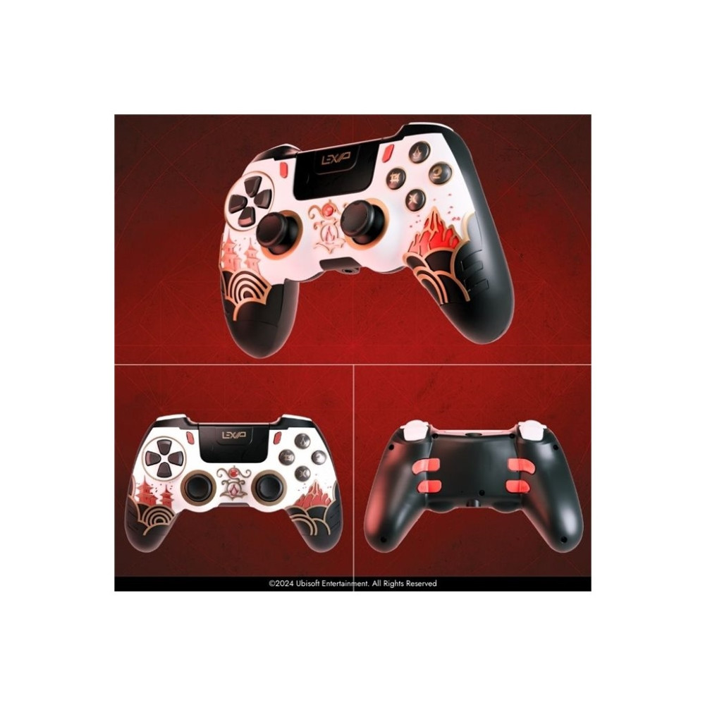 Produktbild för Lexip - Assassin Bundle - headset - 3,5 mm kontakt - med Ubisoft controller and Assassin's Creed Shadows