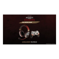 Produktbild för Lexip - Assassin Bundle - headset - 3,5 mm kontakt - med Ubisoft controller and Assassin's Creed Shadows