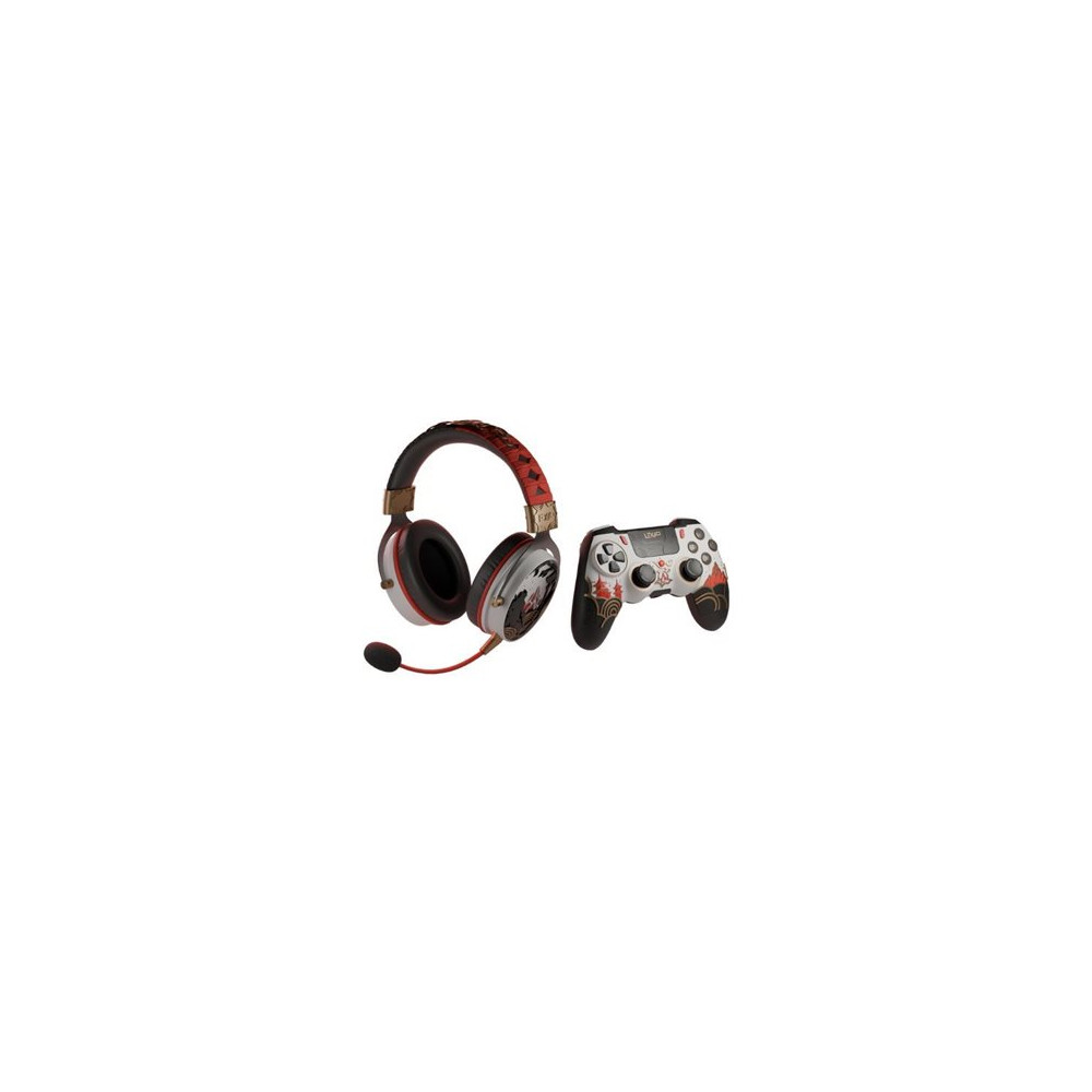 Produktbild för Lexip - Assassin Bundle - headset - 3,5 mm kontakt - med Ubisoft controller and Assassin's Creed Shadows