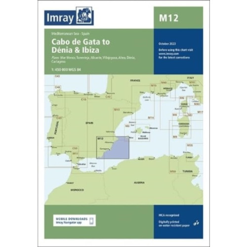 Imray, Laurie, Norie & Wilson Ltd M12 Cabo de Gata to Denia and Ibiza