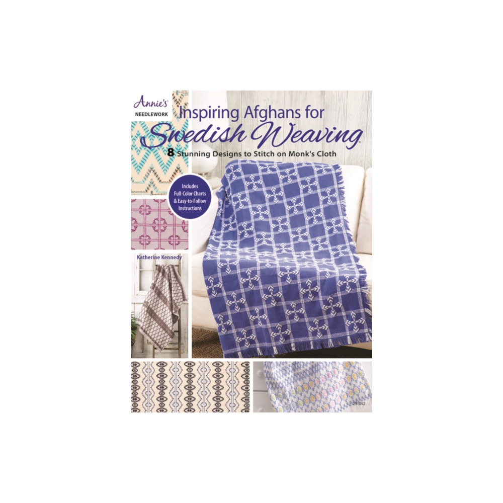 Produktbild för Inspiring Afghans for Swedish Weaving (häftad, eng)