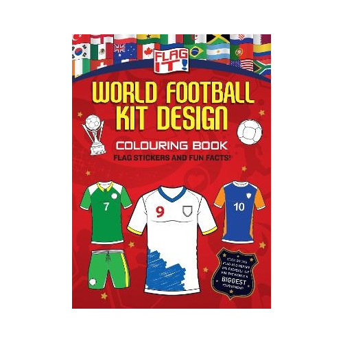 Harper Collins UK Flag It! World Football Kit Design Colouring Book (häftad, eng)