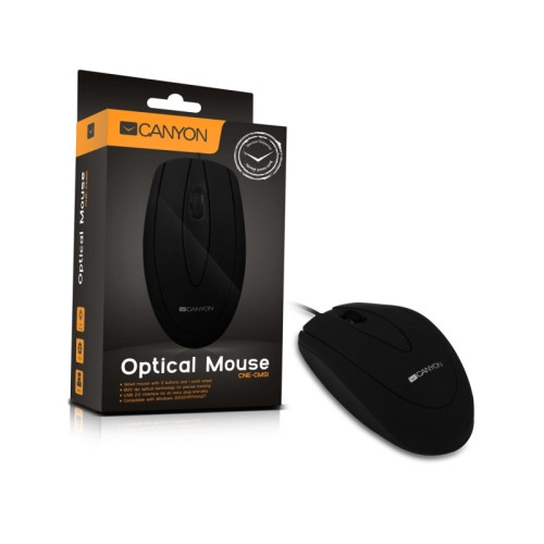 Canyon Canyon CNE-CMS1 - mus - USB - svart