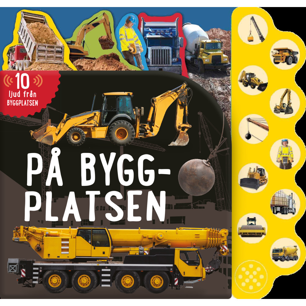 Produktbild för På byggplatsen (bok, board book)