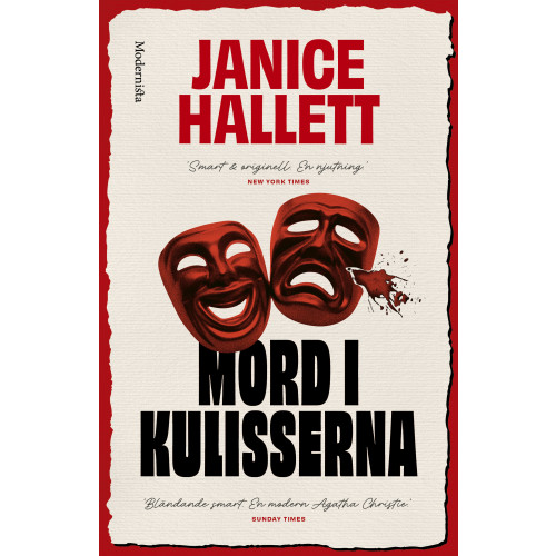Janice Hallett Mord i kulisserna (inbunden)
