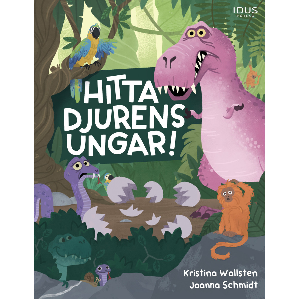 Produktbild för Hitta djurens ungar! (inbunden)
