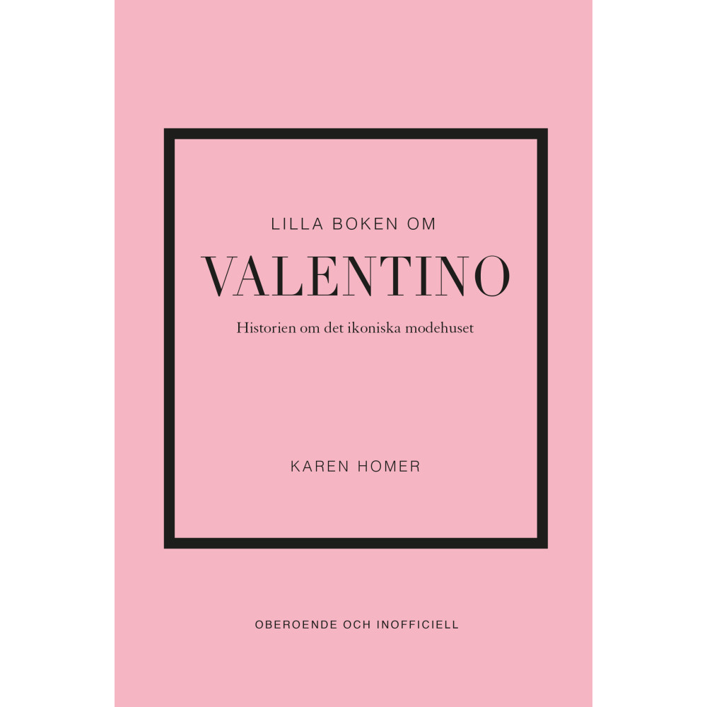 Produktbild för Lilla boken om Valentino (inbunden)