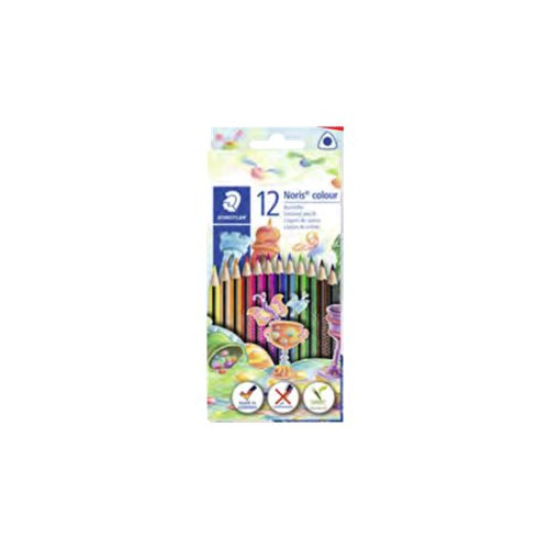STAEDTLER STAEDTLER Noris colour - färgpenna - olika klara färger (paket om 12)