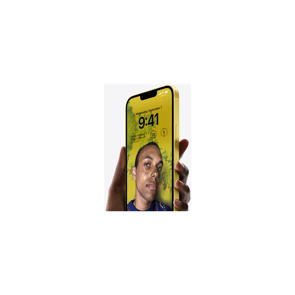 Produktbild för Apple iPhone 14 - gul - 5G smartphone - 256 GB - GSM