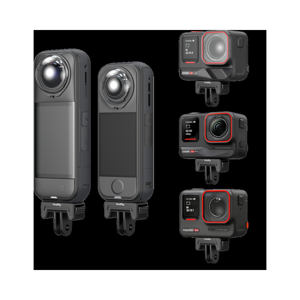 Produktbild för SmallRig 6303 Quick Release Mount Adapter for Insta360 X5 / X4 Air / Ace Pro 2 / Ace Pro / Ace