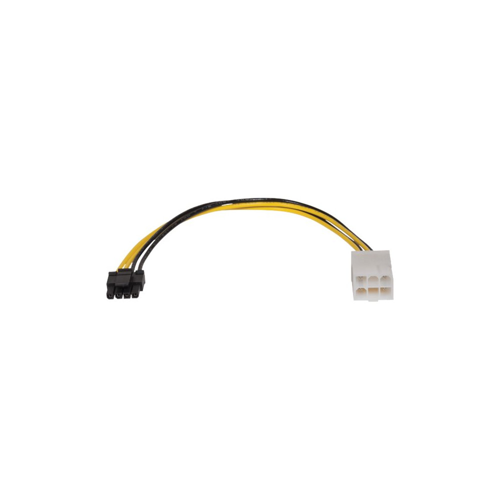 Produktbild för Sonnet - strömadapter - 6-stifts PCIe-ström till 4 pin intern effekt
