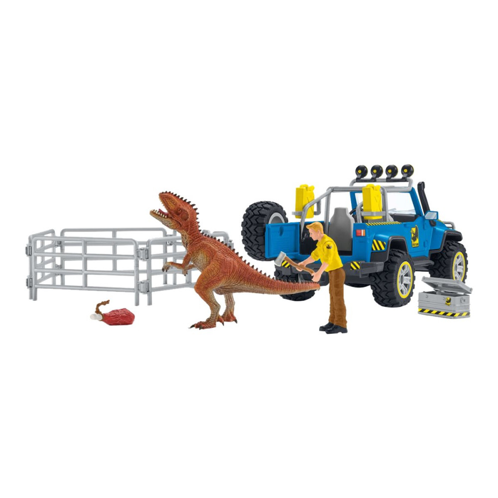 Produktbild för Schleich Dinosaurs - Off-Road Vehicle with Dino Outpost
