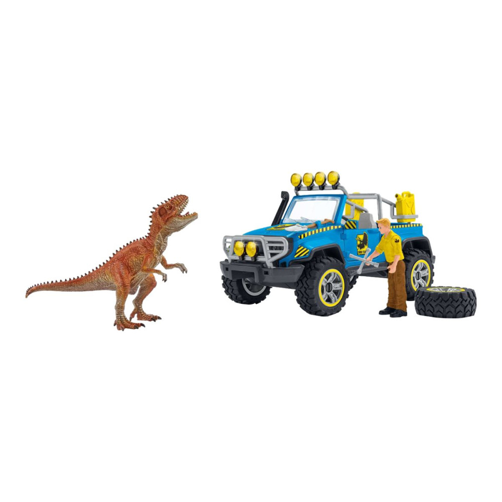 Produktbild för Schleich Dinosaurs - Off-Road Vehicle with Dino Outpost