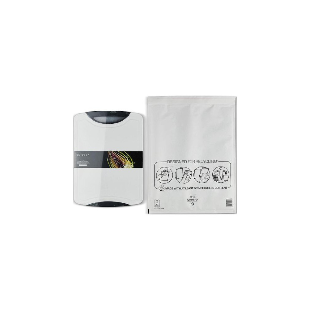 Produktbild för Bubbelpåse K/7 350x470mm vit 100/fp
