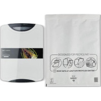 Produktbild för Bubbelpåse K/7 350x470mm vit 100/fp