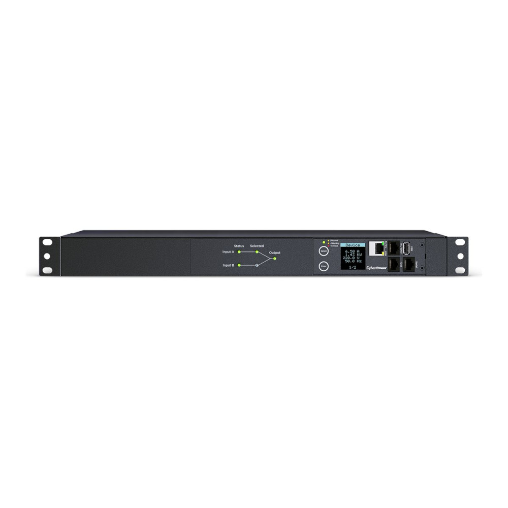 Produktbild för CyberPower Switched ATS PDU44005 - kraftdistributionsenhet