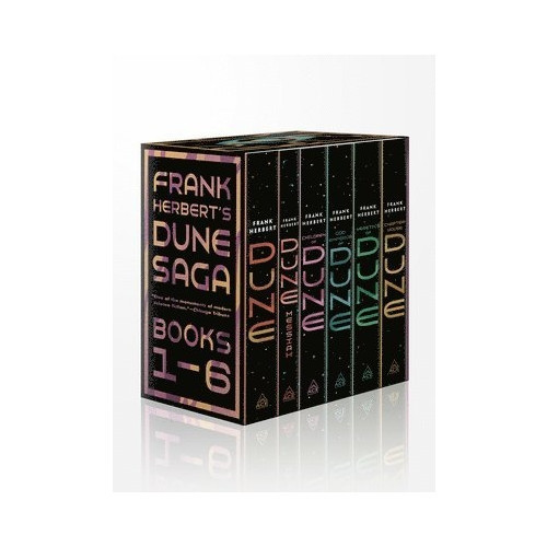 Frank Herbert Frank Herbert's Dune Saga 6-Book Boxed Set (häftad, eng) (Skadad)