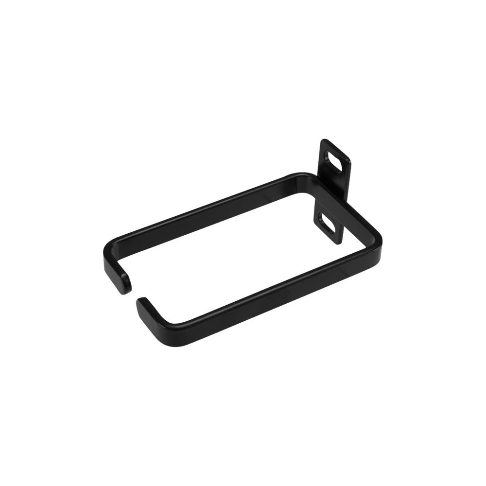 Produktbild för StarTech.com 1U Vertical 2.2 x 3.9in Server Rack Cable Management D-Ring Hook w/ Flexible Opening - Network Rack-Mount Cord Organizer Ring (CMHOOK1U) - kabelhanteringsring - 1U