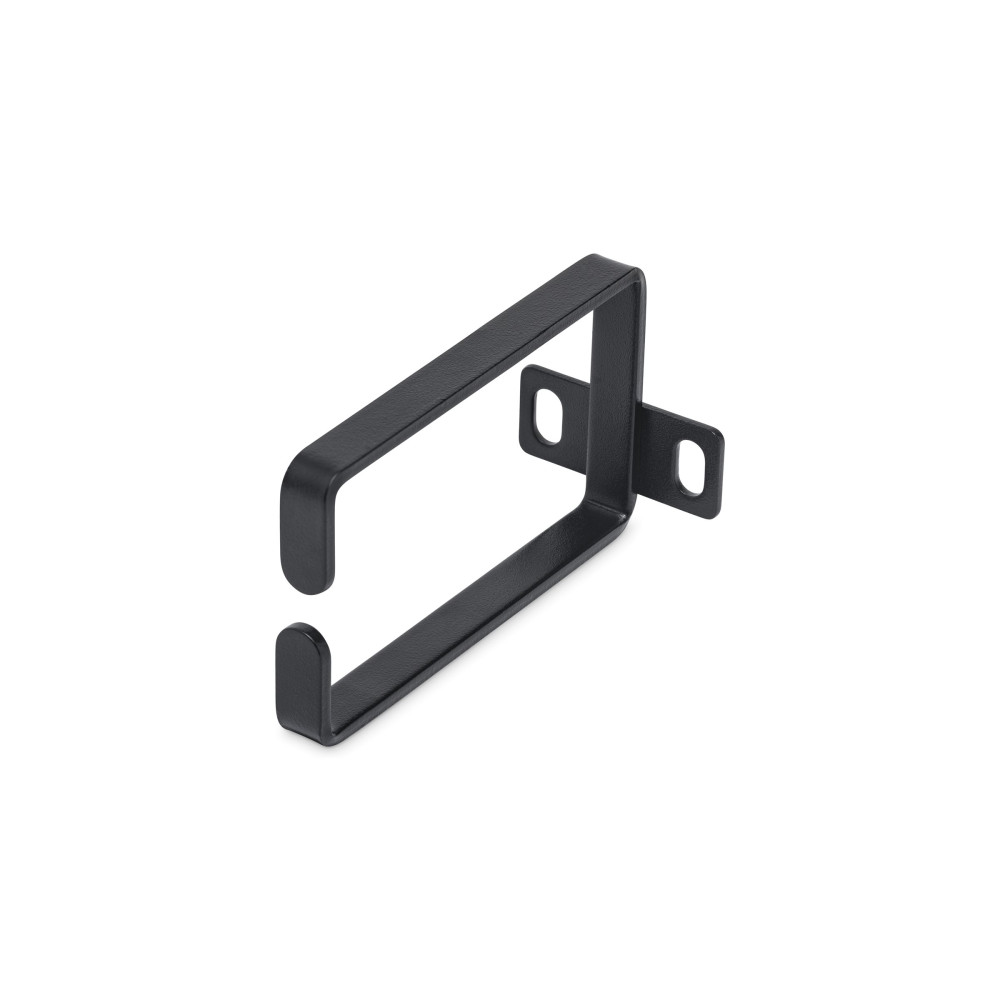 Produktbild för StarTech.com 1U Vertical 2.2 x 3.9in Server Rack Cable Management D-Ring Hook w/ Flexible Opening - Network Rack-Mount Cord Organizer Ring (CMHOOK1U) - kabelhanteringsring - 1U