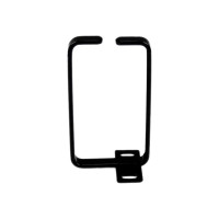 Produktbild för StarTech.com 1U Vertical 2.2 x 3.9in Server Rack Cable Management D-Ring Hook w/ Flexible Opening - Network Rack-Mount Cord Organizer Ring (CMHOOK1U) - kabelhanteringsring - 1U