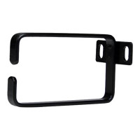 Produktbild för StarTech.com 1U Vertical 2.2 x 3.9in Server Rack Cable Management D-Ring Hook w/ Flexible Opening - Network Rack-Mount Cord Organizer Ring (CMHOOK1U) - kabelhanteringsring - 1U