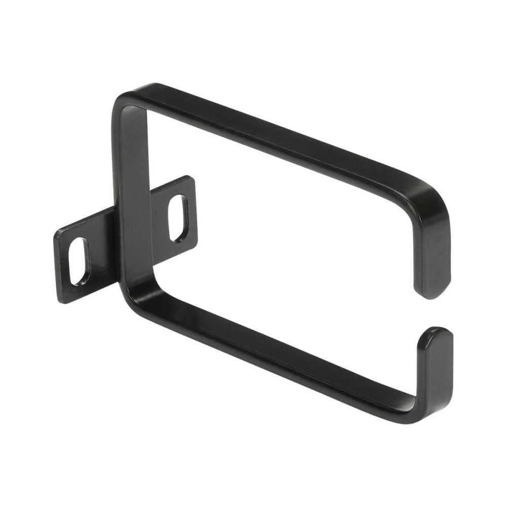 Produktbild för StarTech.com 1U Vertical 2.2 x 3.9in Server Rack Cable Management D-Ring Hook w/ Flexible Opening - Network Rack-Mount Cord Organizer Ring (CMHOOK1U) - kabelhanteringsring - 1U