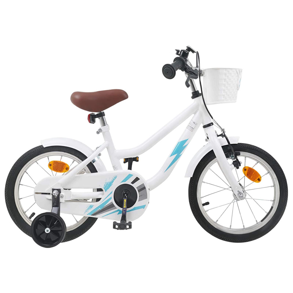 Produktbild för Barncykel 12 Tum för 2-4 åringar Vit