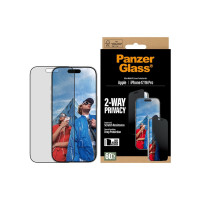 Produktbild för PanzerGlass Privacy - skärmskydd för mobiltelefon - ultrabred passning med EasyAligner