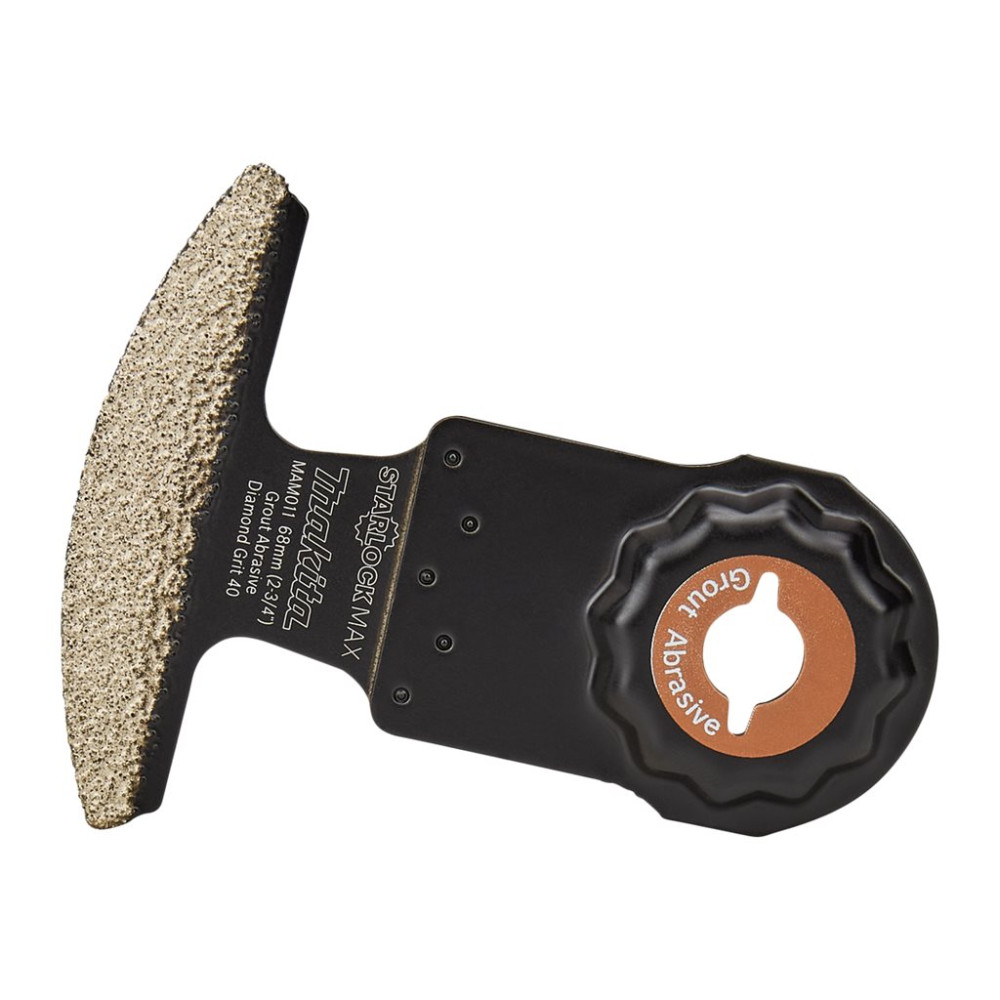 Produktbild för Makita MAM011 - segmentsågblad - för plast, porslin, murbruk, lättbetong, epoxi, glassfiberförstärkt plast, porös betong, murbruk, gipsskiva, fiber cement boards, cement brick, sand lime brick, porcelain tile, fast building stone, tile mortar
