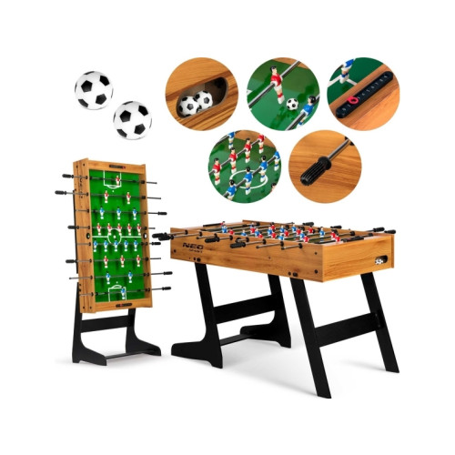 Neo-Sport Neo-Sport bord till biljardspel fotboll (NS-803) i trä 121 x...