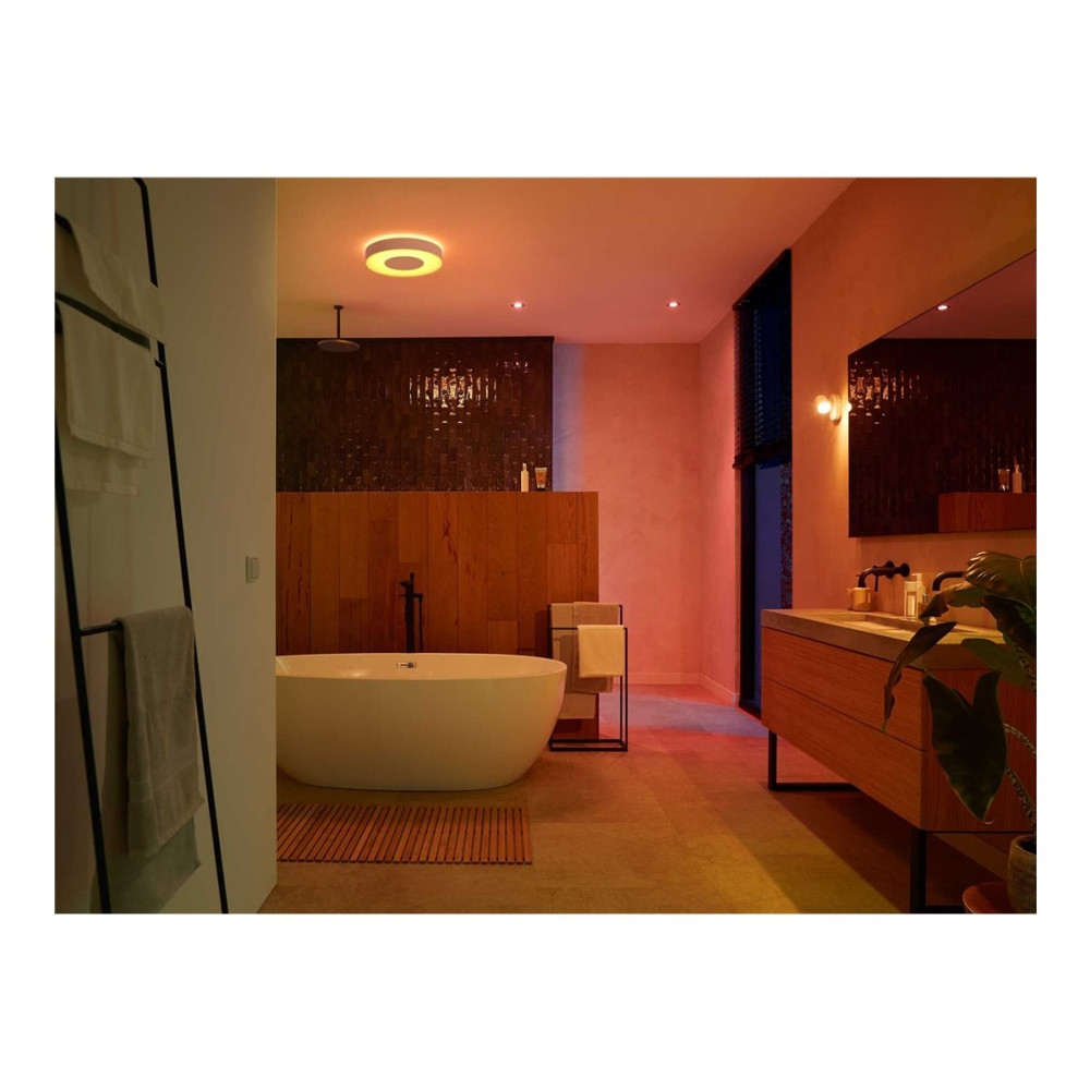 Produktbild för Philips Hue White and Color Ambiance Xamento L - innertakslampa - LED - 52.5 W - 2000-6500 K - vit