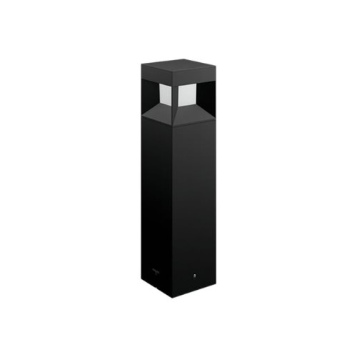 Philips Philips myGarden Parterre - golvlampa - LED - 8 W - varmt vitt ljus - kolumn - svart