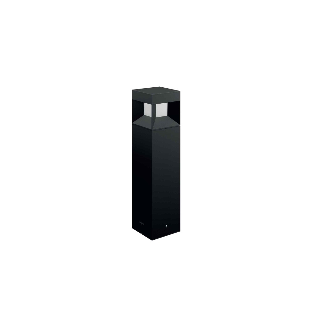Produktbild för Philips myGarden Parterre - golvlampa - LED - 8 W - varmt vitt ljus - kolumn - svart